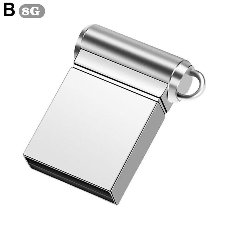 ذاكرة فلاش USB صغيرة سعة 16 جيجابايت، ذاكرة فلاش موسيقية بدون فقدان، USB قصير، ذاكرة فلاش هدية، 32 جيجابايت